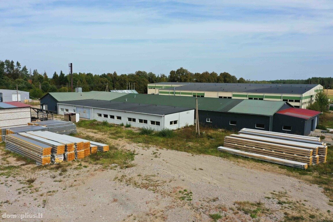 Parduodamos Biuro / Gamybos ir sandėliavimo / Sandėliavimo patalpos Vilniaus rajono sav., Parudaminyse, Jano Korfo g.