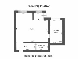 Parduodamos  patalpos Vilniuje, Baltupiuose, Kalvarijų g.