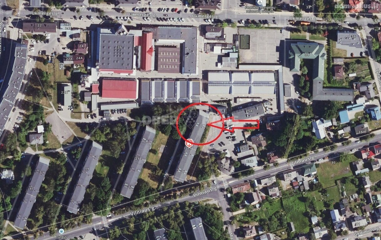 Prekybos ir paslaugų Patalpų nuoma Panevėžyje, Centre, Vilniaus g.