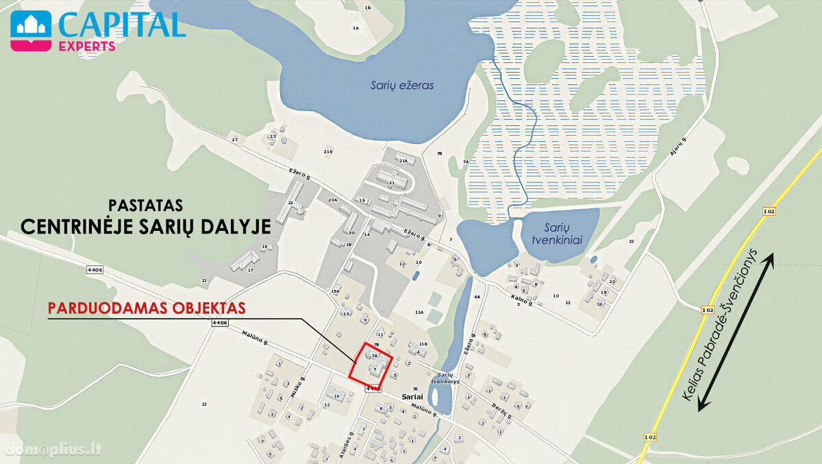 For sale Office / Manufacture and storage premises Švenčionių rajono sav., Sariuose