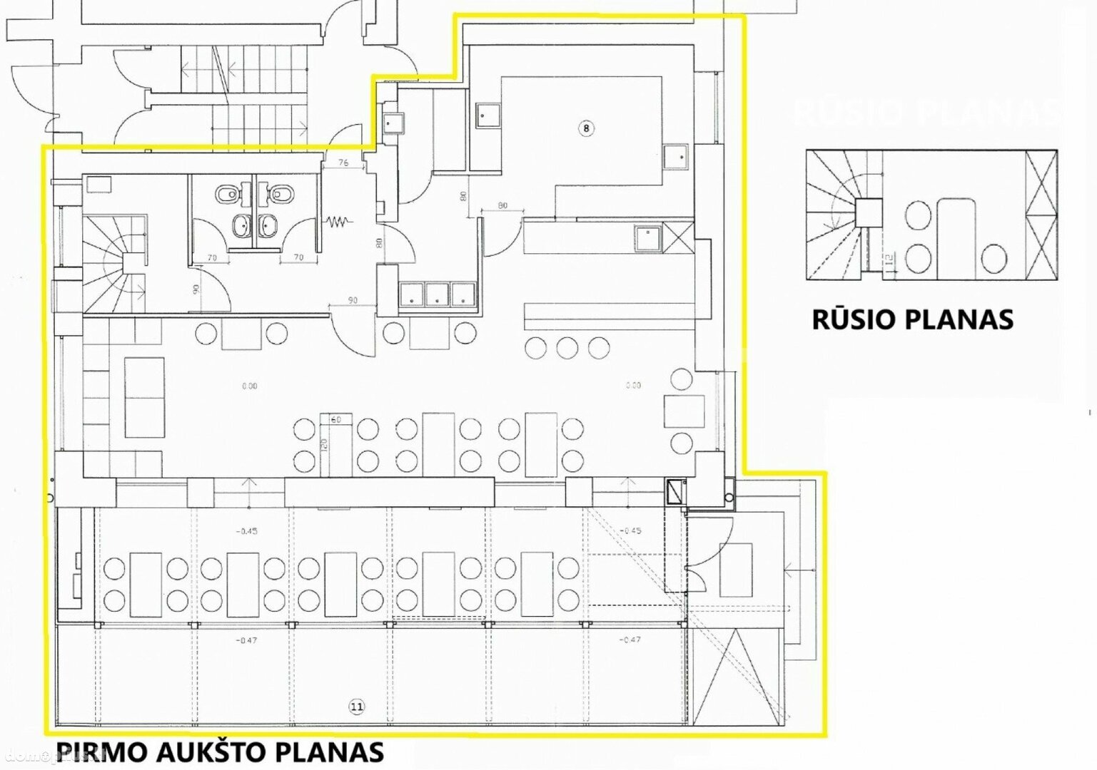 Parduodamos Biuro patalpos Šiauliuose, Centre, Aušros al.