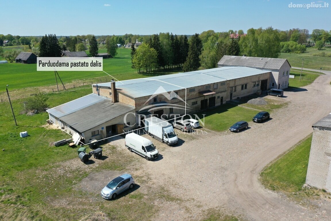 For sale Manufacture and storage / Storage premises Šiaulių rajono sav., Pakapėje, Tytuvėnų g.
