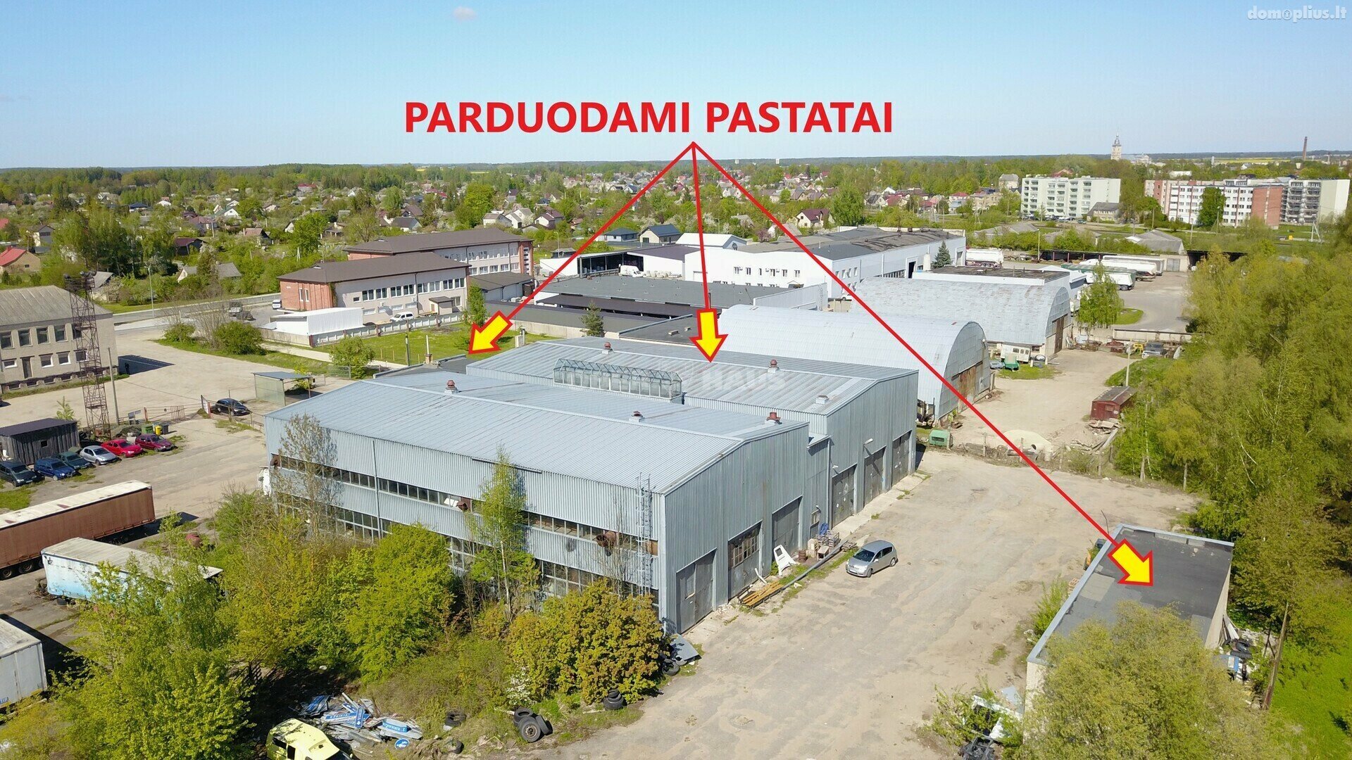 For sale Commercial/service premises Joniškio rajono sav., Joniškyje