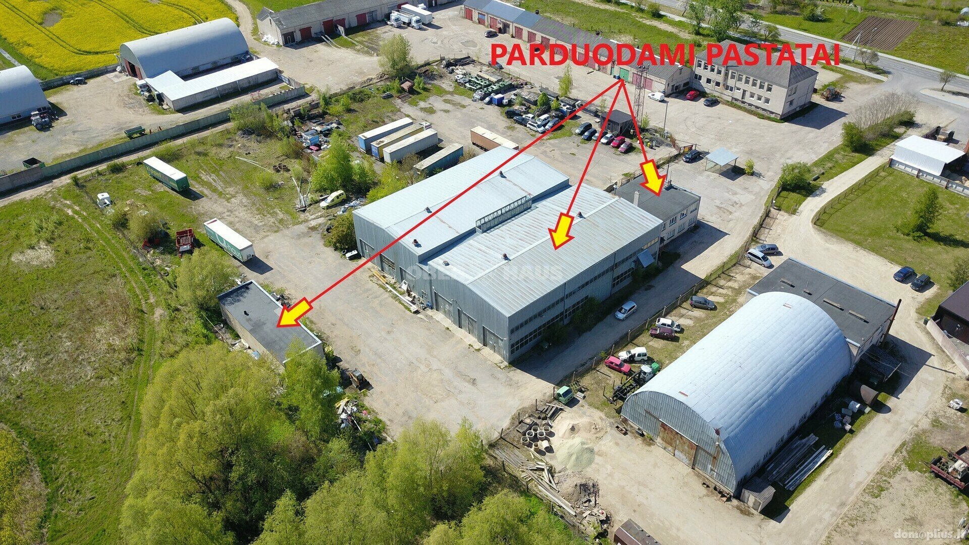 For sale Commercial/service premises Joniškio rajono sav., Joniškyje