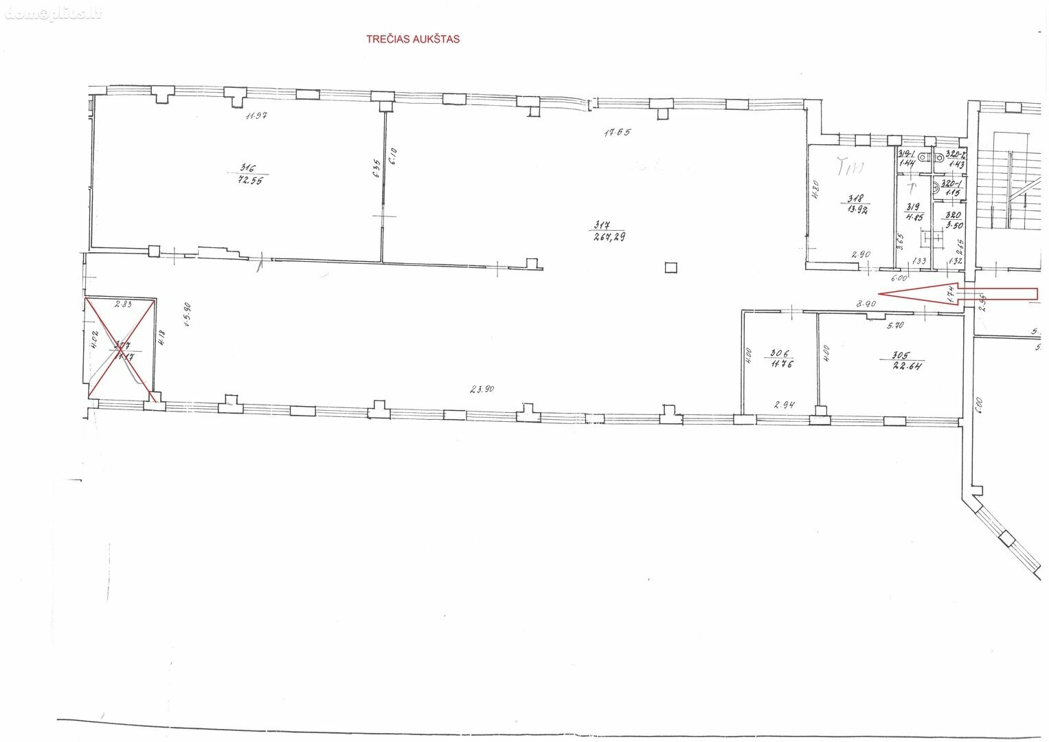 Office Premises for rent Panevėžyje, Žemaičiuose