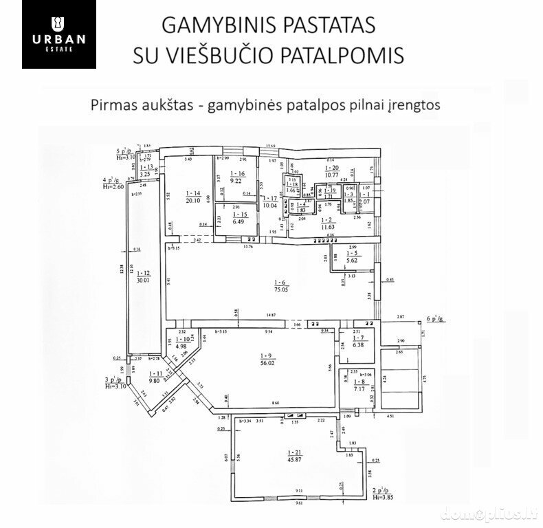 Parduodamos Biuro / Gamybos ir sandėliavimo / Sandėliavimo patalpos Vilniuje, Paneriuose, Pirklių g.