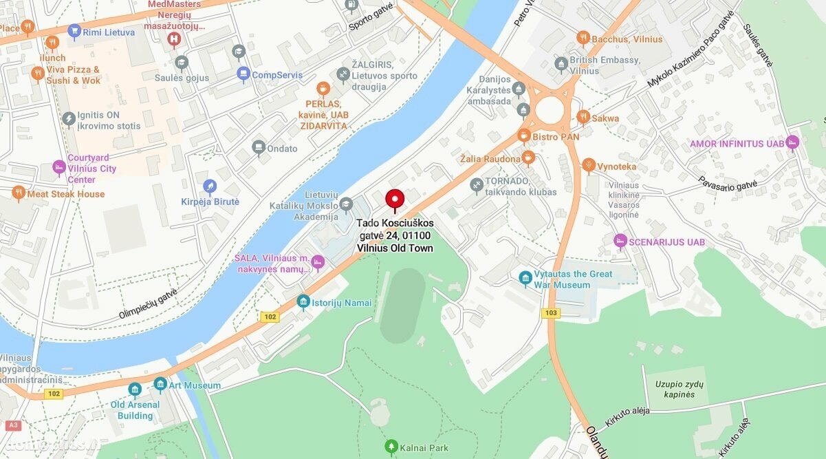 Parduodamos Prekybos ir paslaugų patalpos Vilniuje, Senamiestyje
