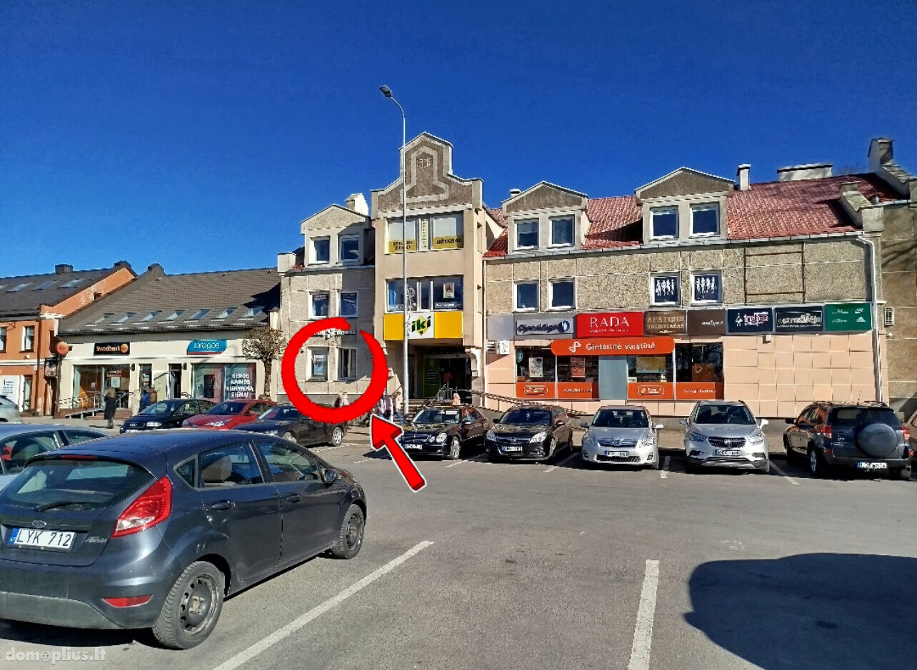 Biuro / Prekybos ir paslaugų Patalpų nuoma Kretingos rajono sav., Kretingoje, Rotušės a.
