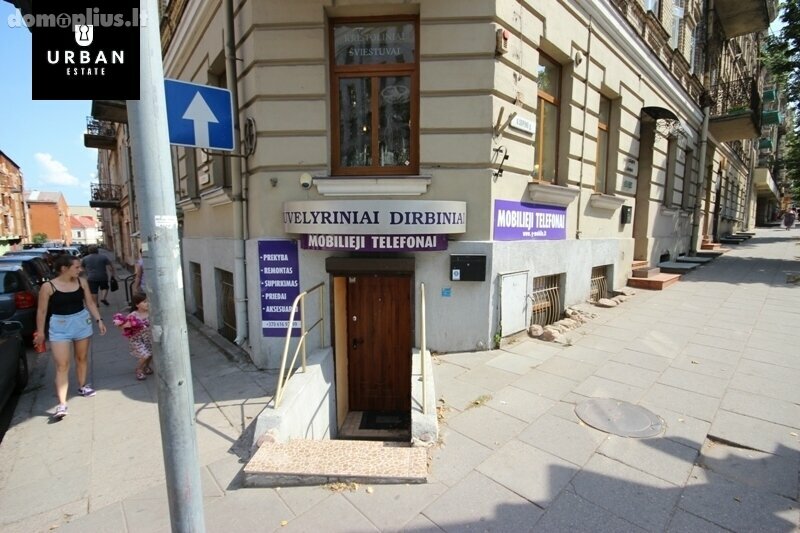 Parduodamos Biuro / Gamybos ir sandėliavimo / Prekybos ir paslaugų patalpos Vilniuje, Senamiestyje, V. Šopeno g.
