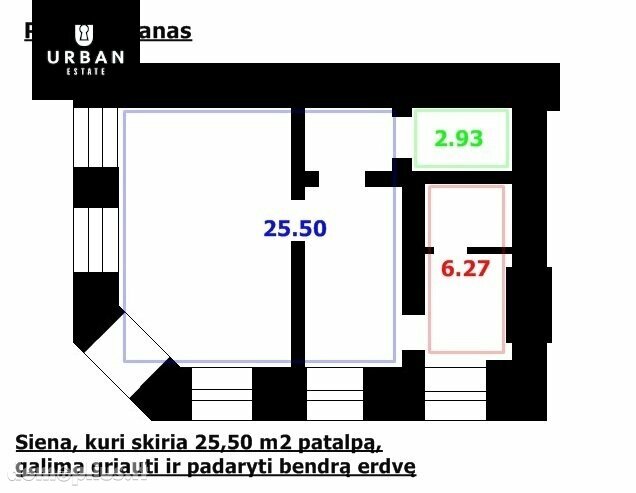 Parduodamos Biuro / Gamybos ir sandėliavimo / Prekybos ir paslaugų patalpos Vilniuje, Senamiestyje, V. Šopeno g.