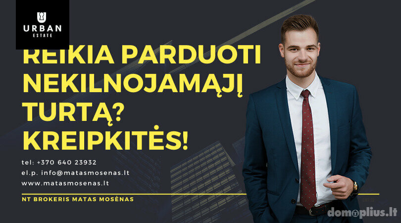 Parduodamos Biuro / Gamybos ir sandėliavimo / Prekybos ir paslaugų patalpos Vilniuje, Senamiestyje, V. Šopeno g.