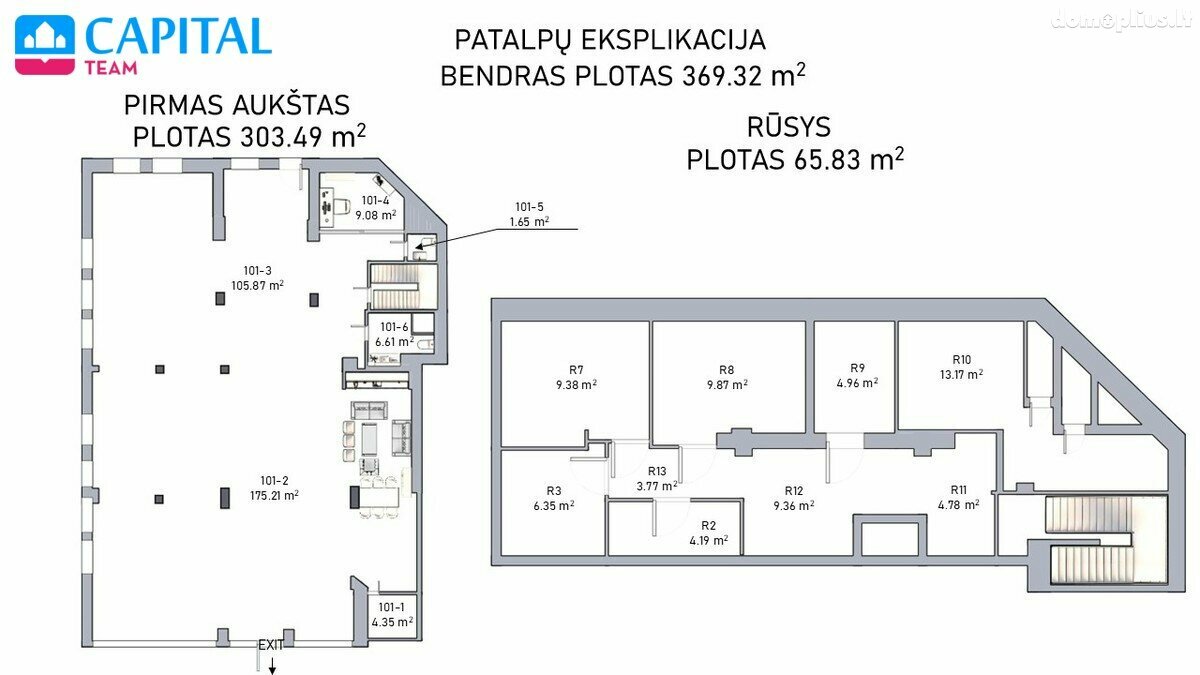 Parduodamos Biuro / Kita patalpos Vilniuje, Naujamiestyje, Panerių g.