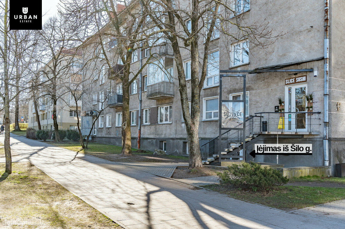 Parduodamos Prekybos ir paslaugų patalpos Vilniuje, Antakalnyje, Šilo g.