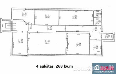 Biuro Patalpų nuoma Alytaus miesto sav., Alytuje, Santaikos g.