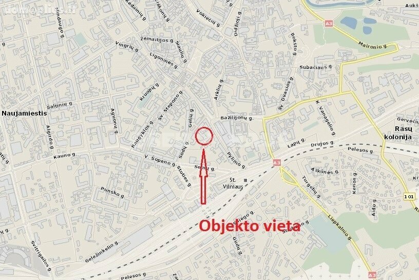 Parduodamos  patalpos Vilniuje, Senamiestyje, Pylimo g.