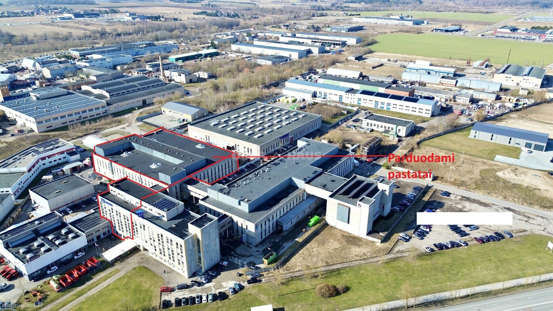 Parduodamos Gamybos ir sandėliavimo patalpos Panevėžyje, Centre, Pramonės g.