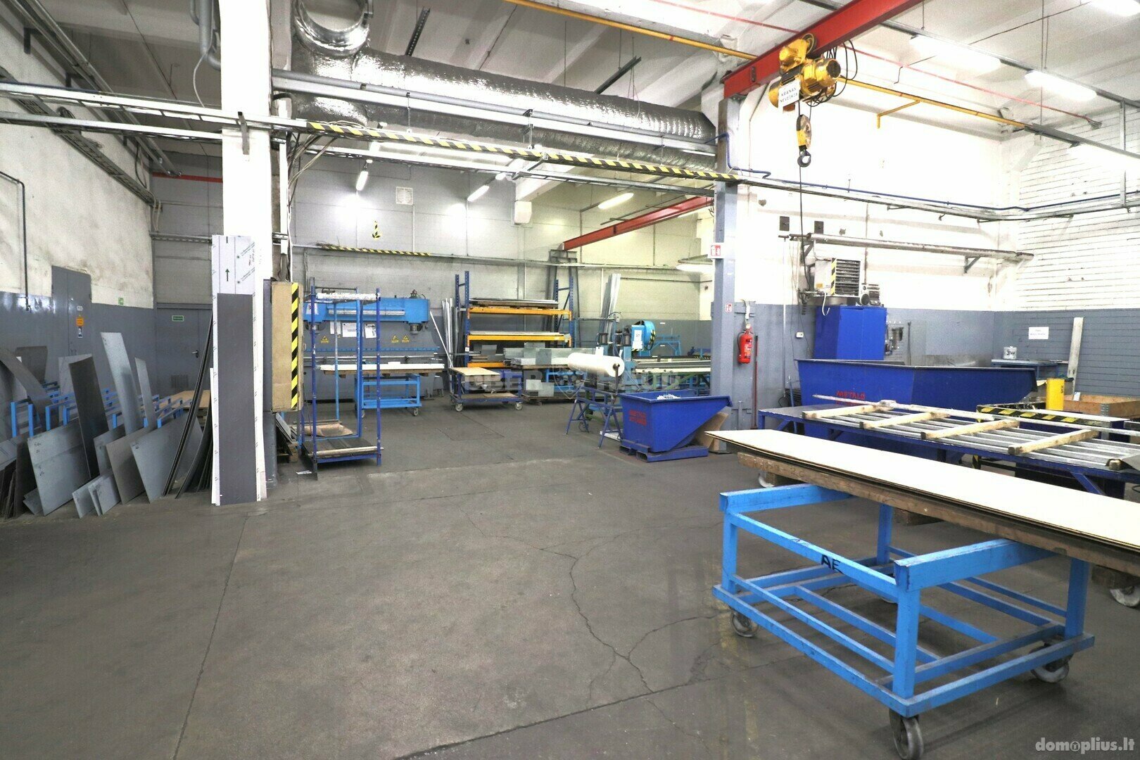Parduodamos Gamybos ir sandėliavimo patalpos Panevėžyje, Centre, Pramonės g.