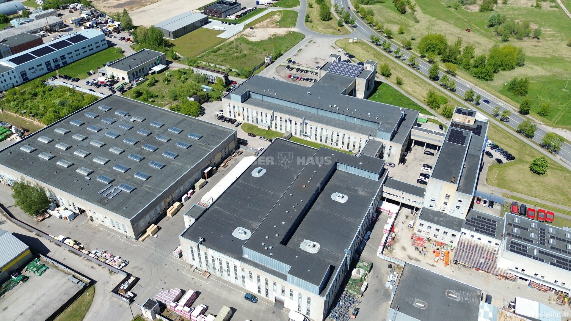 Parduodamos Gamybos ir sandėliavimo patalpos Panevėžyje, Centre, Pramonės g.