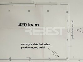 Gamybos ir sandėliavimo Patalpų nuoma Šiauliuose, Rėkyvoje