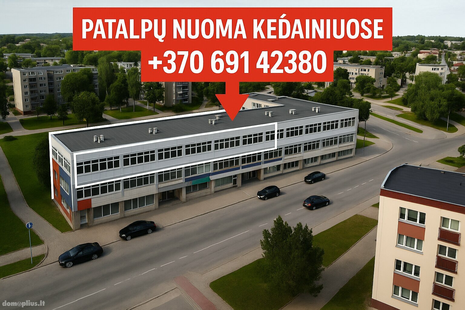 Biuro / Sandėliavimo / Maitinimo Patalpų nuoma Kėdainių rajono sav., Kėdainiuose, Žemaitės g.