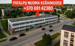 Office / Storage / Alimentation Premises for rent Kėdainių rajono sav., Kėdainiuose, Žemaitės g.