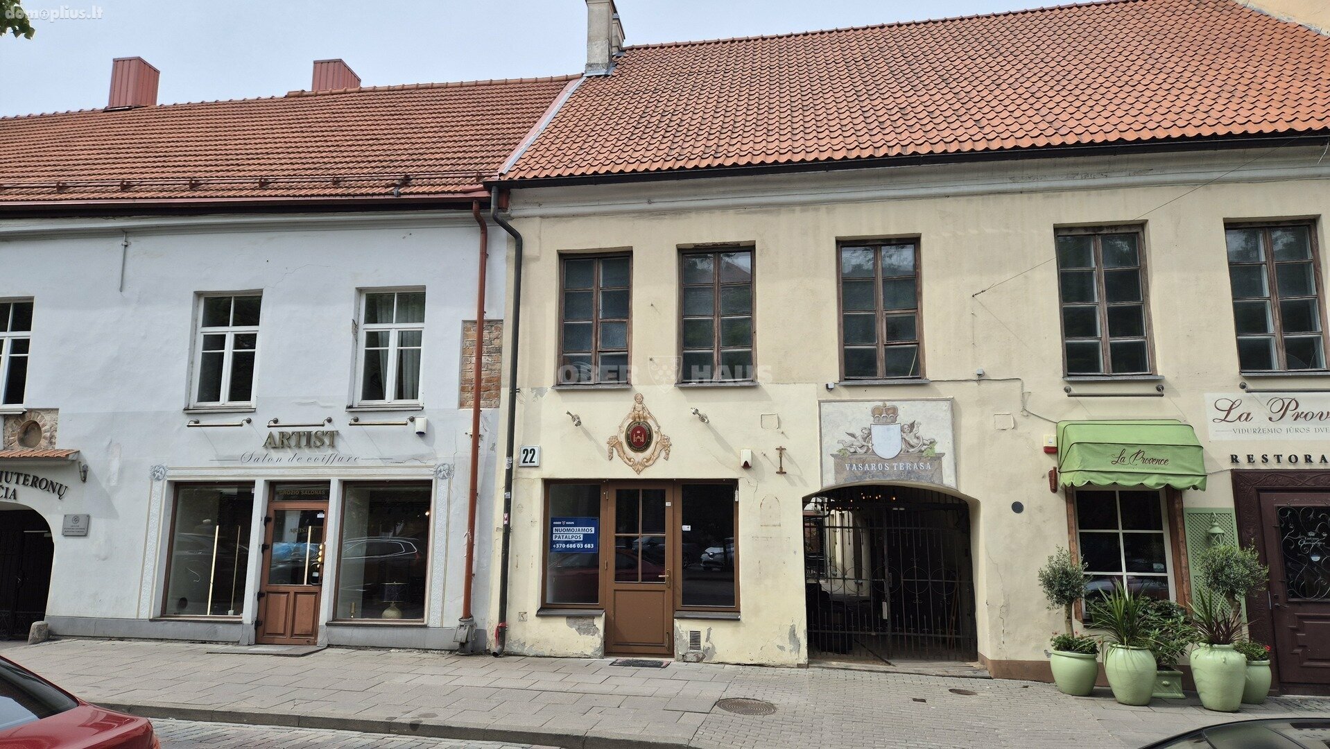 Prekybos ir paslaugų Patalpų nuoma Vilniuje, Senamiestyje, Vokiečių g.