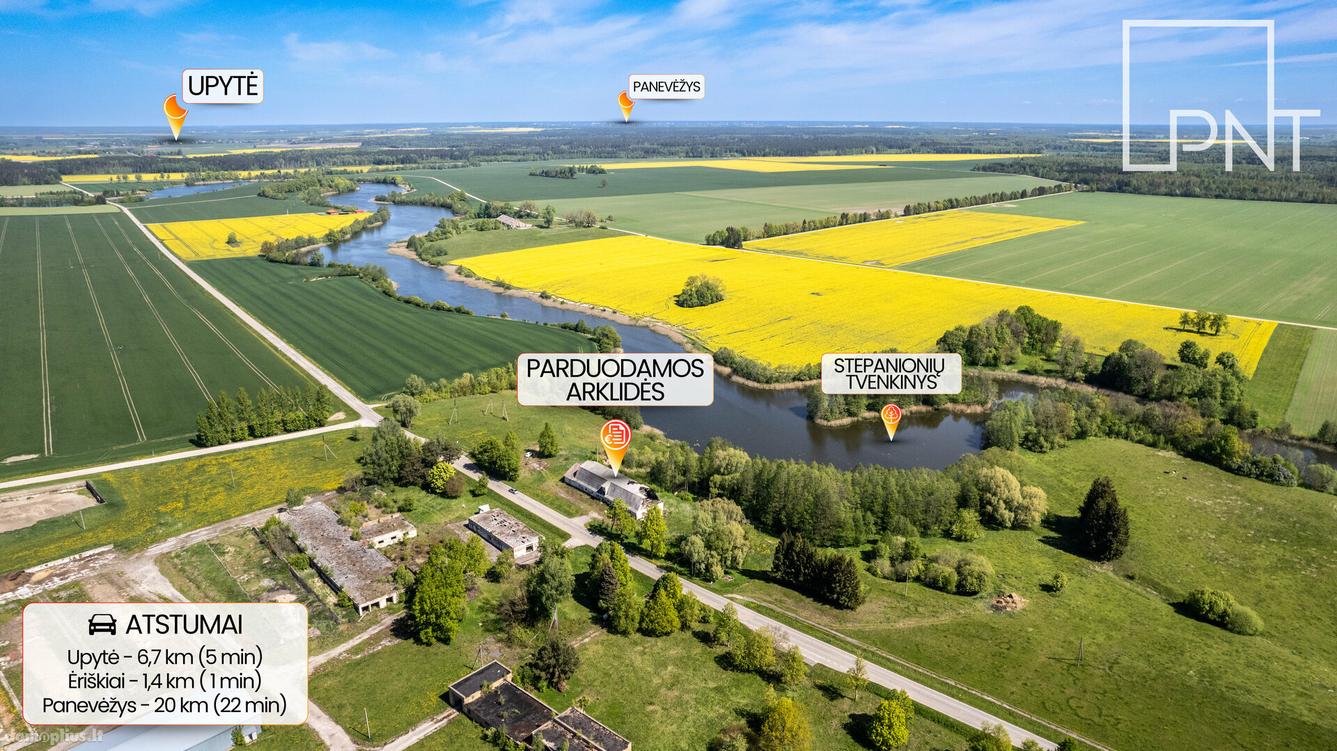 Parduodamos Kita patalpos Panevėžio rajono sav., Ėriškiuose, Žaibgalos g.