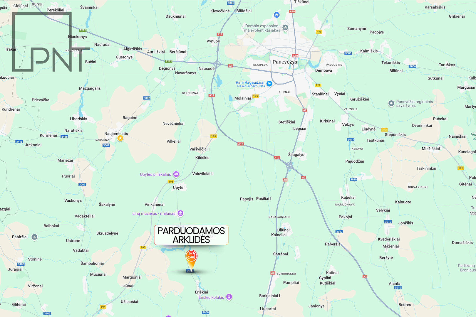 Parduodamos Kita patalpos Panevėžio rajono sav., Ėriškiuose, Žaibgalos g.