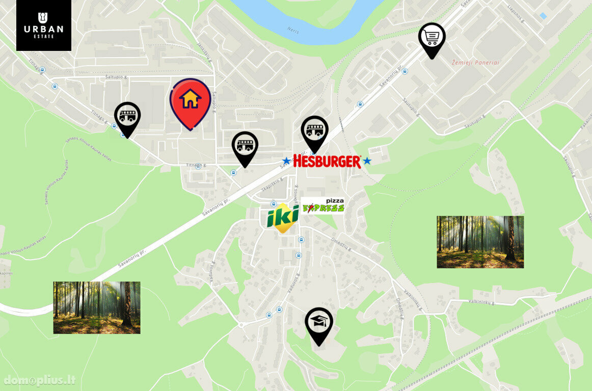 Parduodamos Biuro patalpos Vilniuje, Žemieji Paneriai, Titnago g.