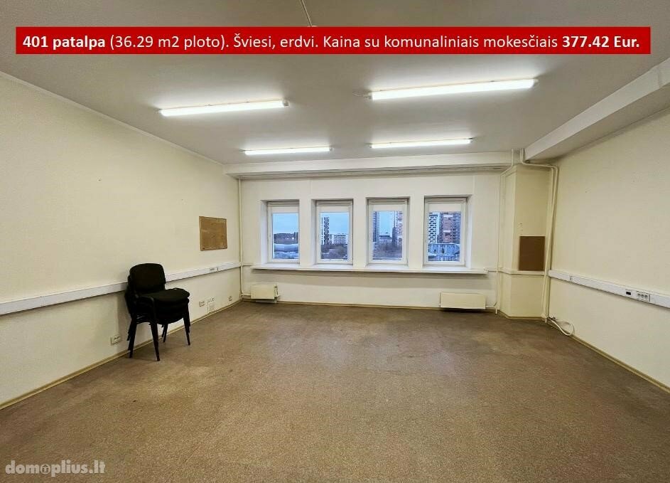 Для бюро / Торговое/сервисное / Прочее Помещения в аренду Vilniuje, Viršuliškėse, Laisvės pr.