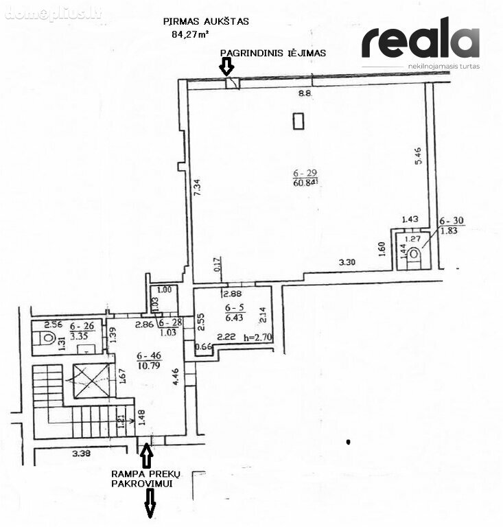 Office / Manufacture and storage / Commercial/service Premises for rent Vilniuje, Naujamiestyje, Skroblų g.
