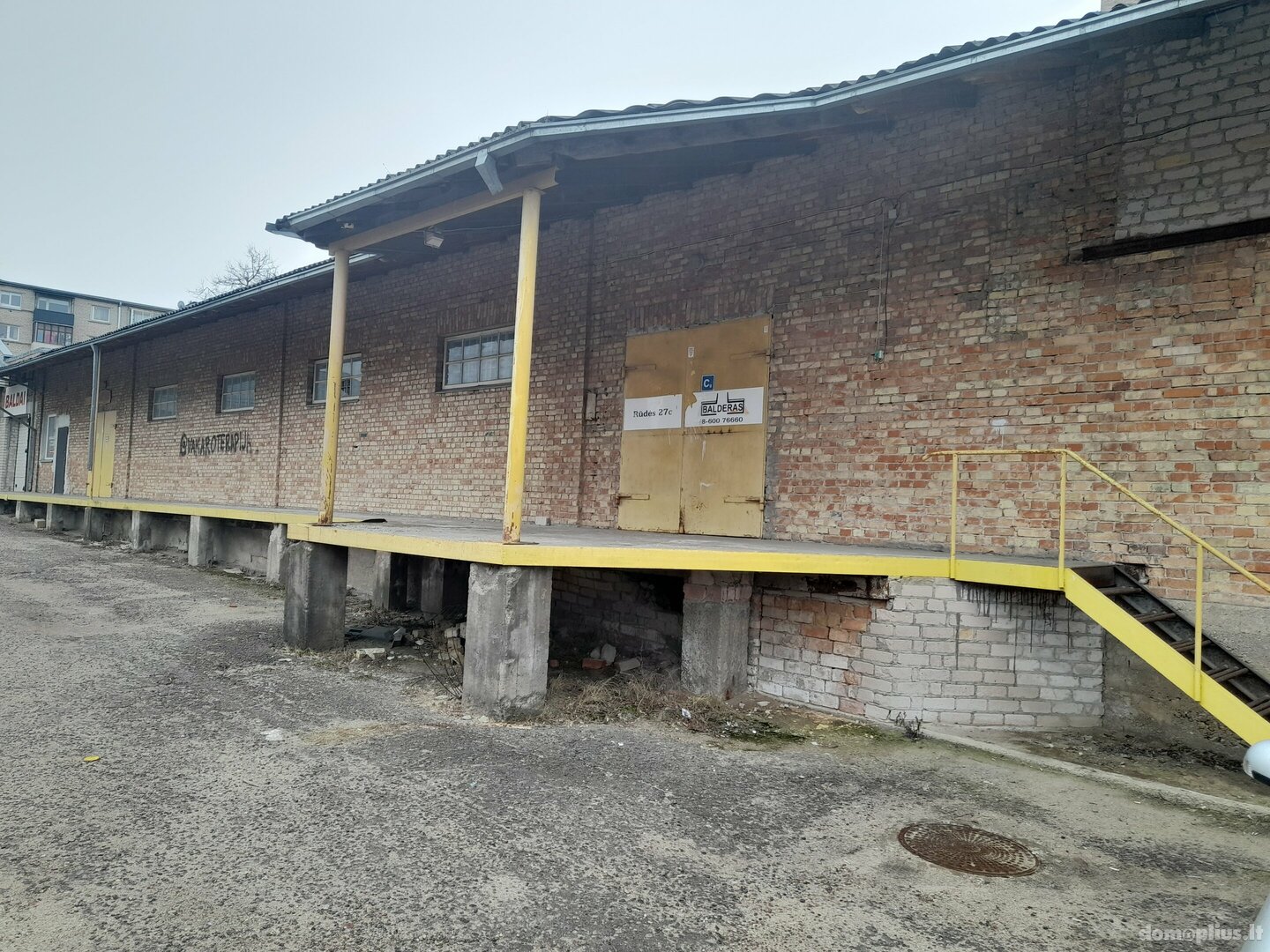 Storage / Commercial/service / Manufacture and storage Premises for rent Šiauliuose, Centre, Rūdės g.