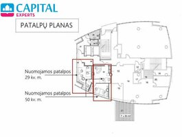 Office Premises for rent Vilniuje, Šnipiškėse, Lvovo g.