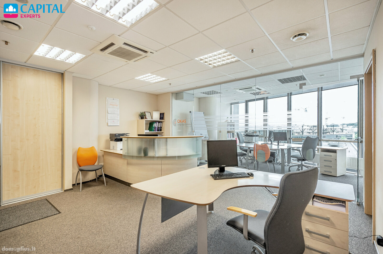 Office Premises for rent Vilniuje, Šnipiškėse, Lvovo g.