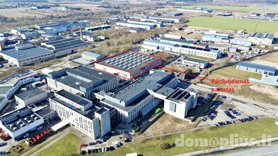 Продаётся Производственнoe и складскoe помещения Panevėžyje, Centre, Pramonės g.