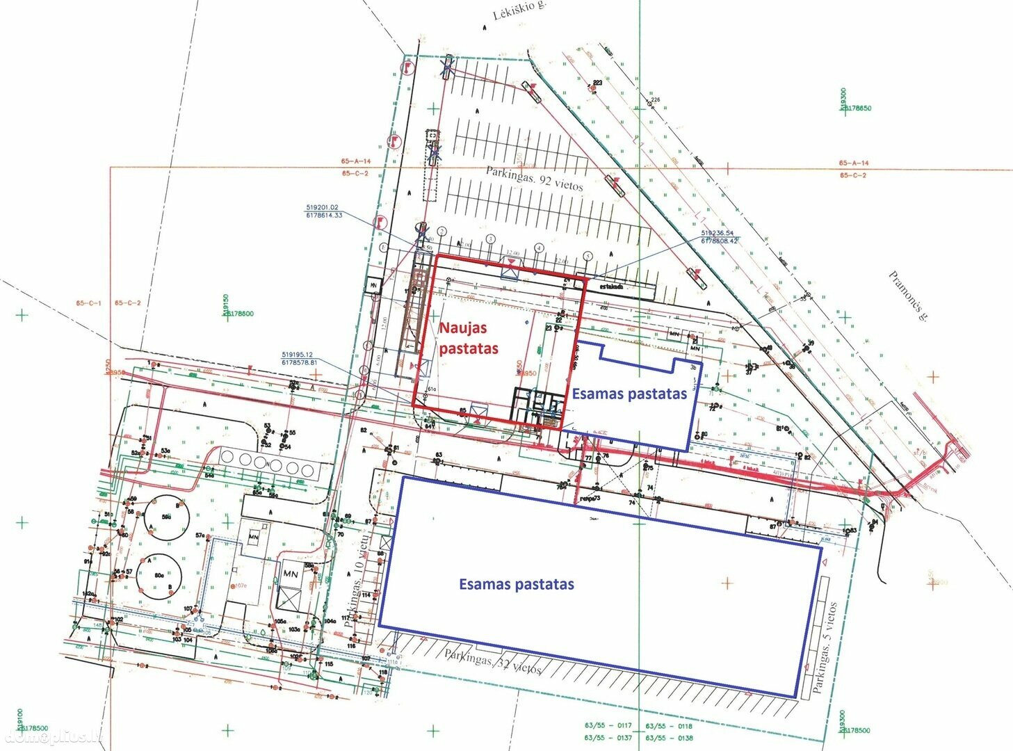 For sale Manufacture and storage premises Panevėžyje, Centre, Pramonės g.