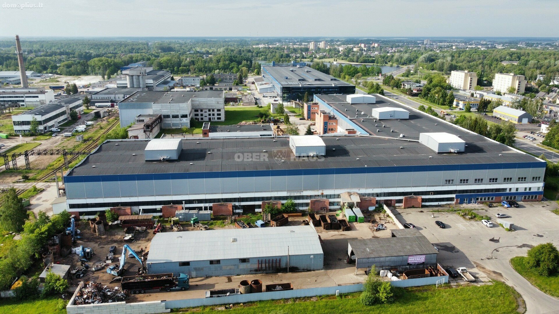 For sale Manufacture and storage premises Panevėžyje, Centre, Tinklų g.