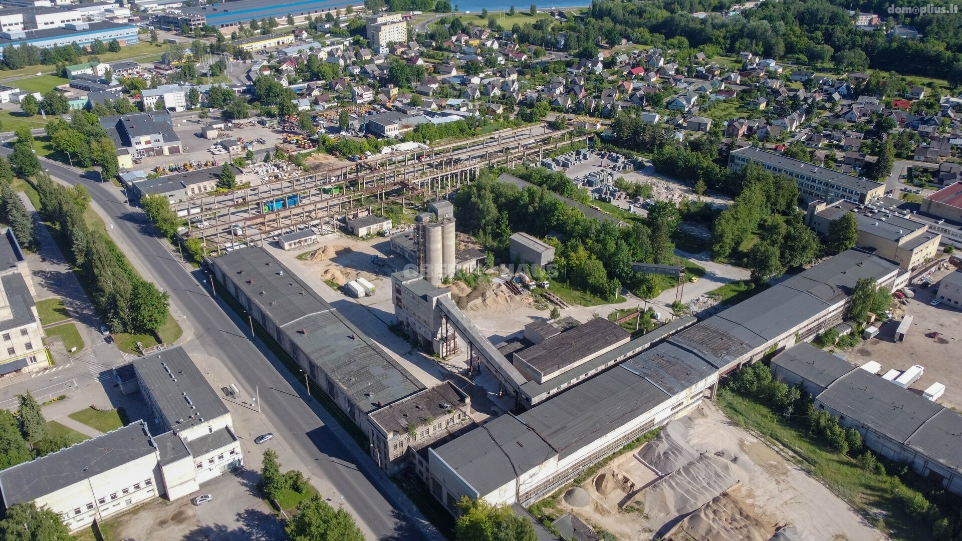 For sale Manufacture and storage premises Panevėžyje, Centre, S. Kerbedžio g.
