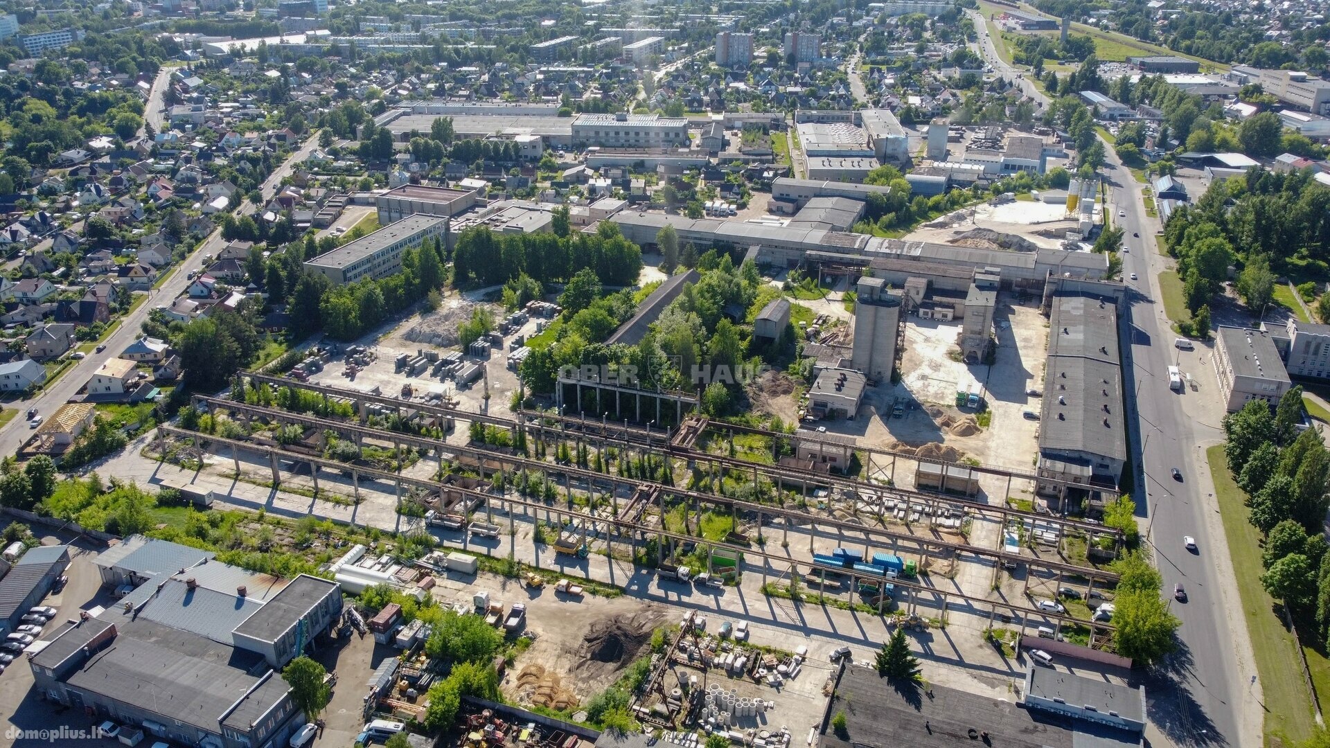 For sale Manufacture and storage premises Panevėžyje, Centre, S. Kerbedžio g.