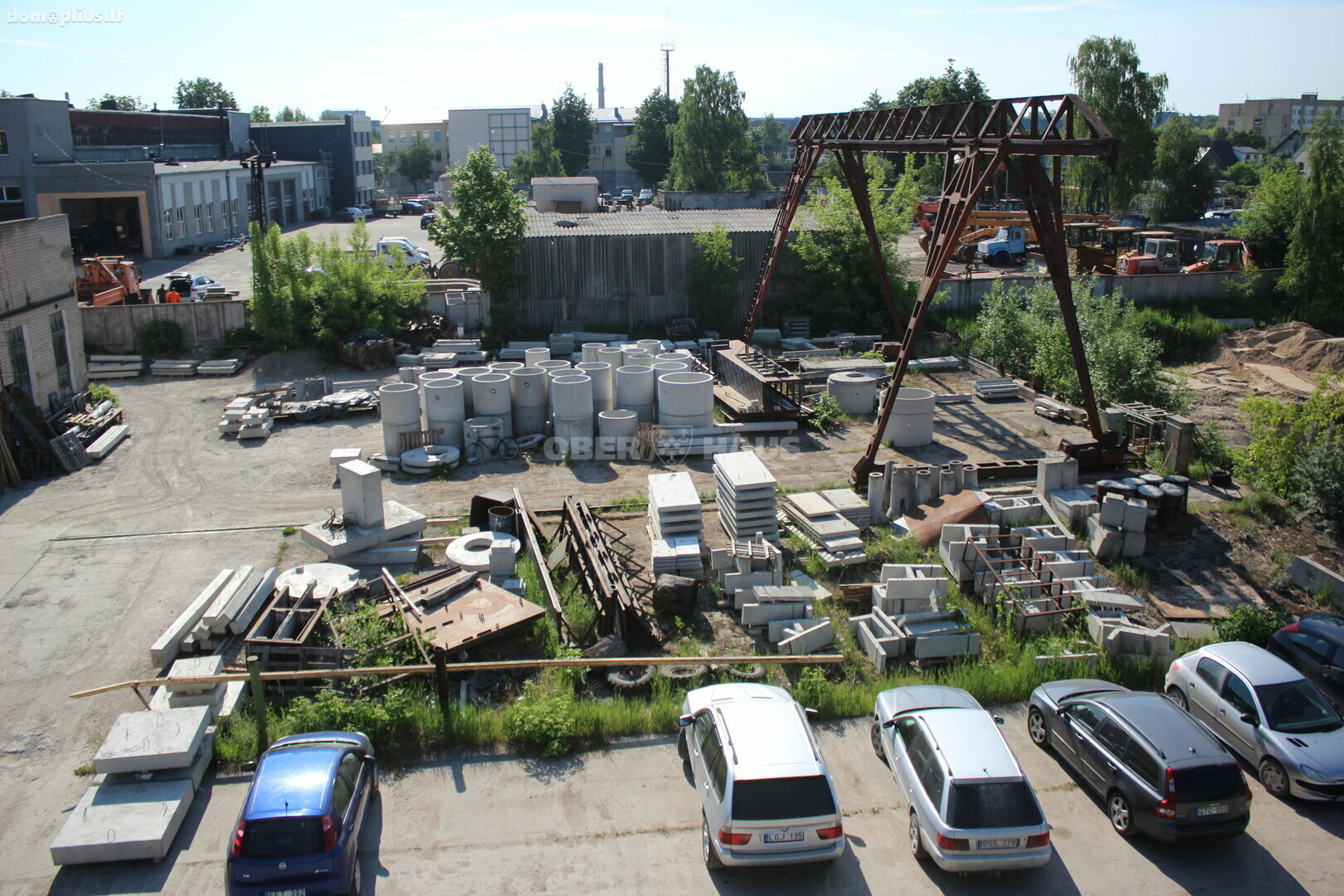 For sale Manufacture and storage premises Panevėžyje, Centre, S. Kerbedžio g.