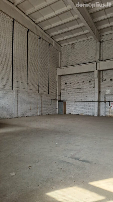 Storage / Manufacture and storage Premises for rent Vilniuje, Šiaurės miestelis, Verkių g.
