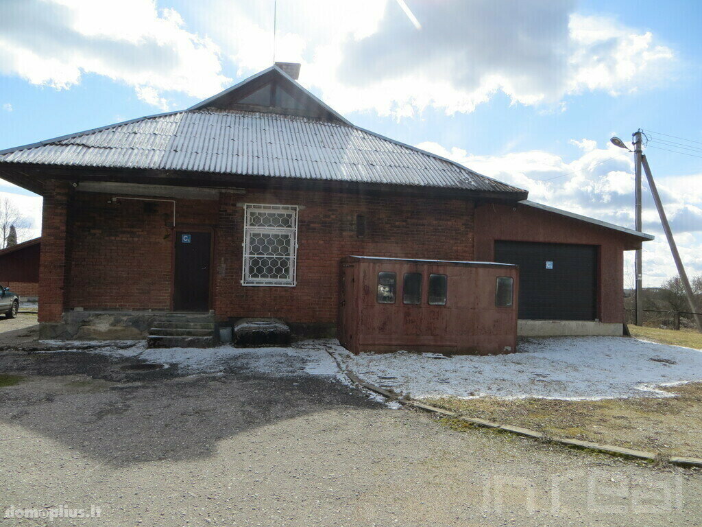 Parduodamos Gamybos ir sandėliavimo / Sandėliavimo patalpos Utenos rajono sav., Vaikutėnuose, Tvenkinių g.