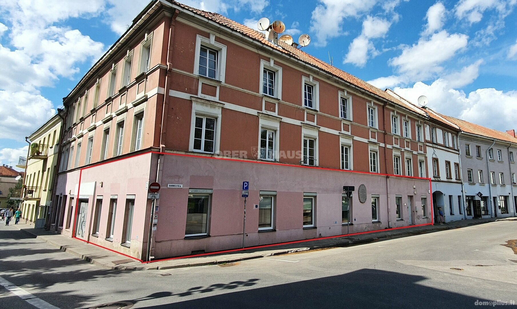 For sale Office premises Vilniuje, Senamiestyje, Karmelitų g.