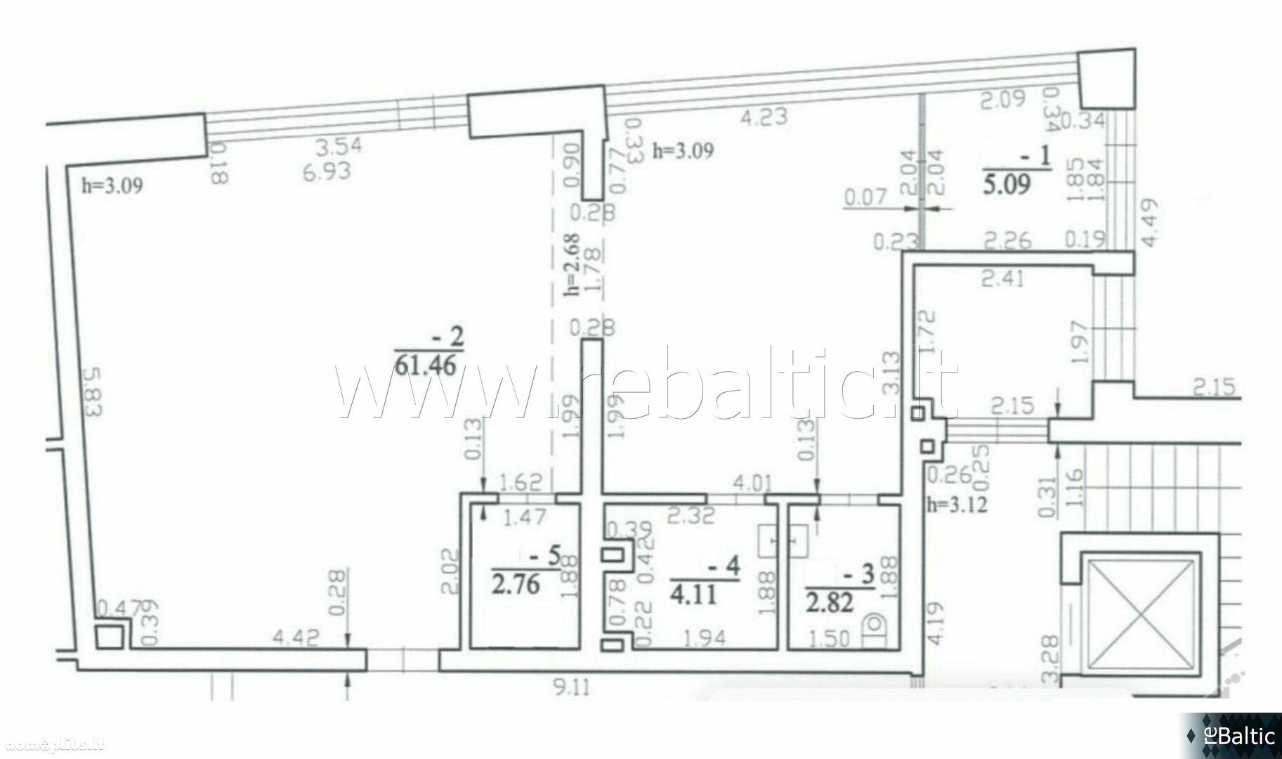  Premises for rent Vilniuje, Šnipiškėse, S. Fino g.