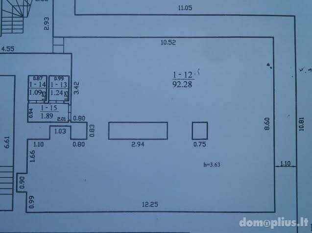 Office / Commercial/service / Other Premises for rent Vilniuje, Senamiestyje, Gedimino pr.