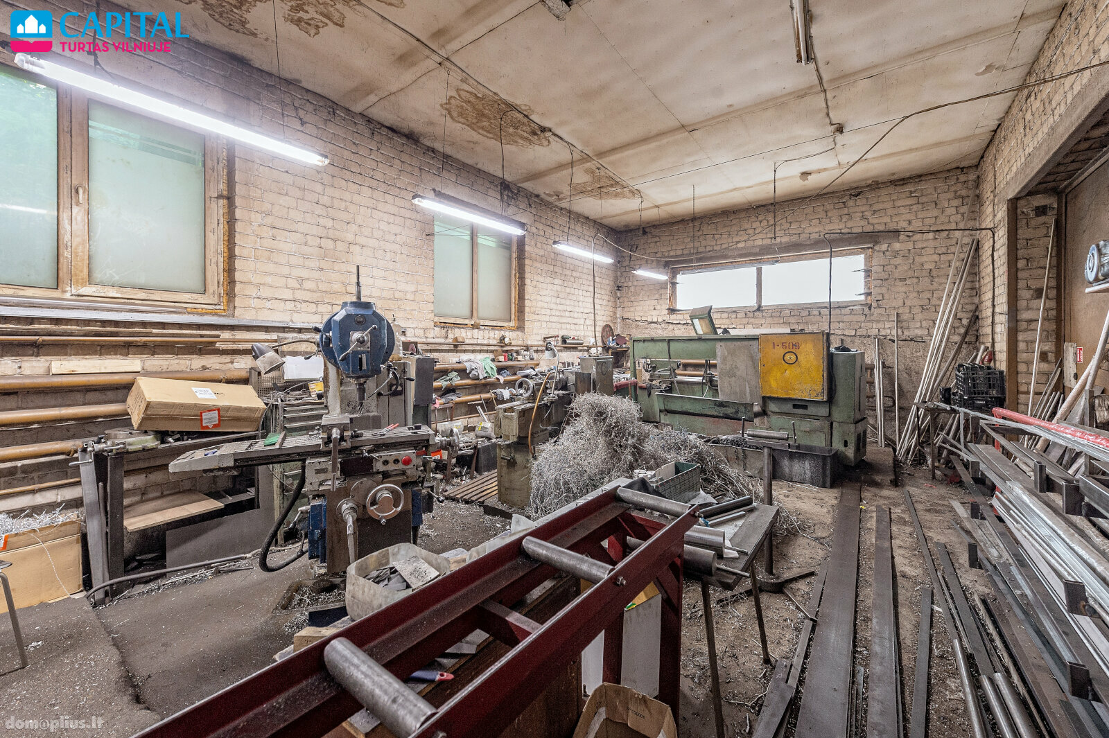 For sale Office / Manufacture and storage premises Vilniuje, Vilkpėdėje, Riovonių g.