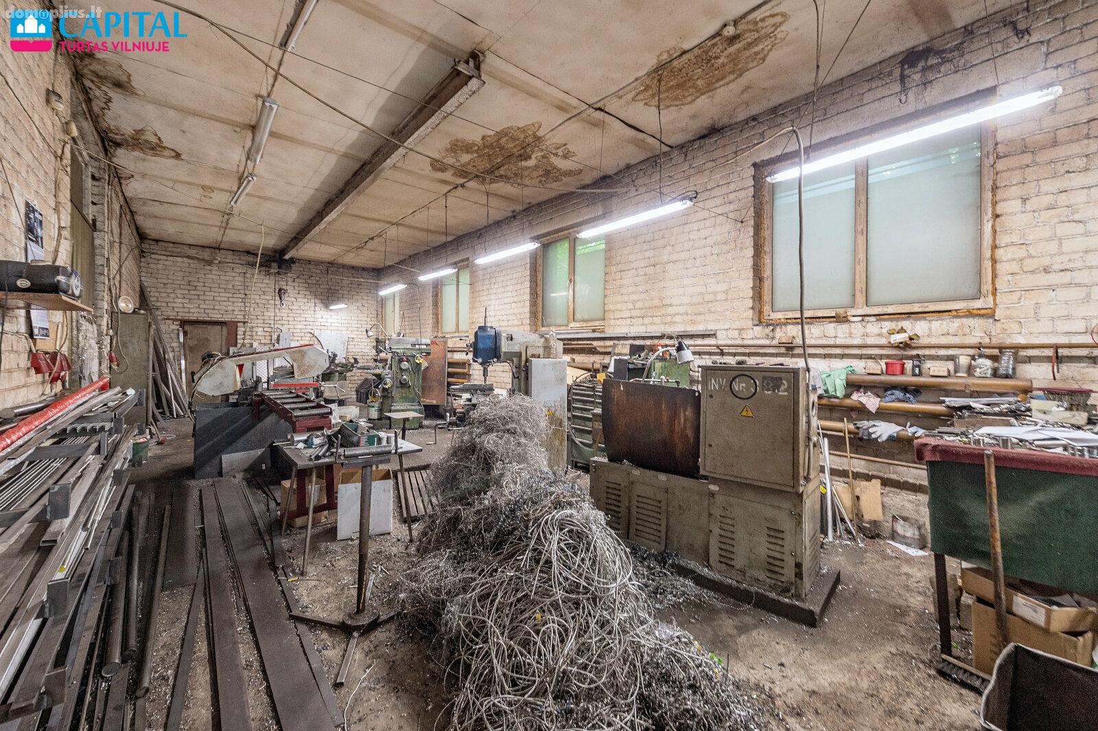 For sale Office / Manufacture and storage premises Vilniuje, Vilkpėdėje, Riovonių g.