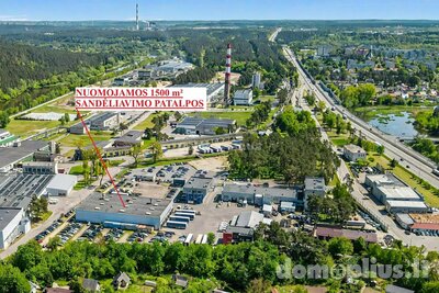 Производственнoe и складскoe Помещения в аренду Vilniuje, Grigiškėse, Vilniaus g.