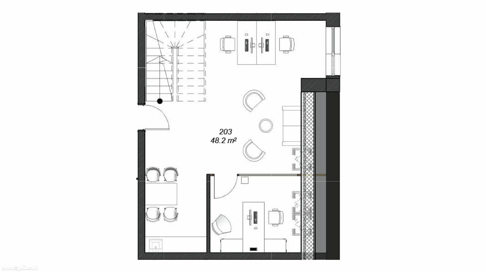 Office Premises for rent Klaipėdoje, Mokyklos, Mokyklos g.