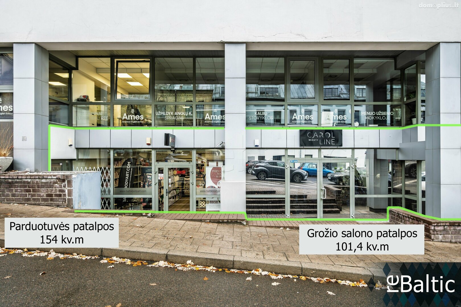 Parduodamos Prekybos ir paslaugų patalpos Vilniuje, Naujamiestyje, Naugarduko g.